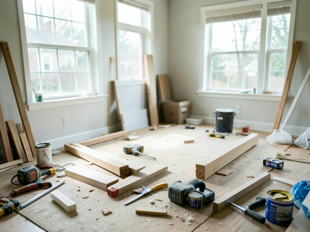 Residential Remodeling work in progress
